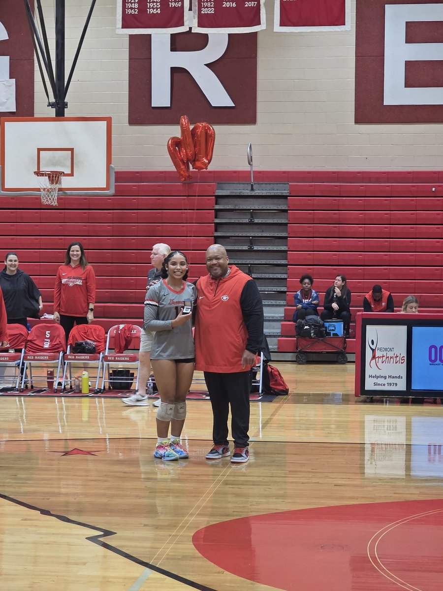 CONGRATULATIONS TO OUR VOLLEYBALL TEAM <a href="/greenvillevoll1/">greenvillevolleyball</a> ON THEIR AMAZING WIN TONIGHT! 

🎉 SPECIAL CONGRATS 🎉 TO  <a href="/RAva2026/">AvaOwens2026</a> ON HER ACHIEVEMENT OF 1000 KILLS &amp; DIGS IN 🏐 &amp; RECEIVING HER STATE 💍 RING IN TRACK (JAVELIN)
