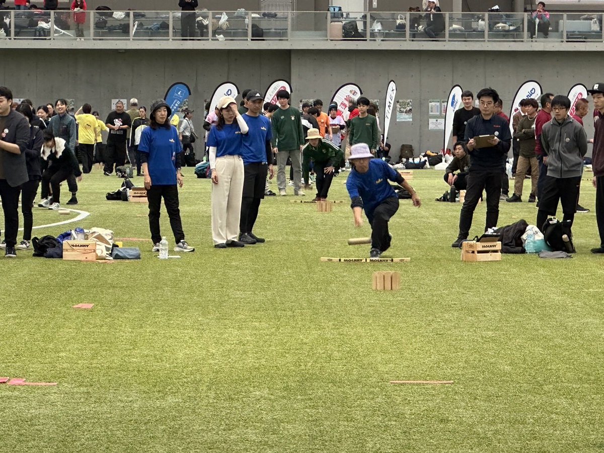KiitosMolkky50's tweet image. #モルック日本大会in福島
 決勝トーナメント2回戦敗退
最終Best32（予選1位）
ふくさん、ふみさん、みほさんと参戦
故郷福島での開催で感慨深い物があり
いい思い出になりました😊
運営、対戦、お会いできた方に感謝感謝
有り難うございました🙏
#fieldtrip
#えいえいおーは昭和？
#食って飲んで温泉