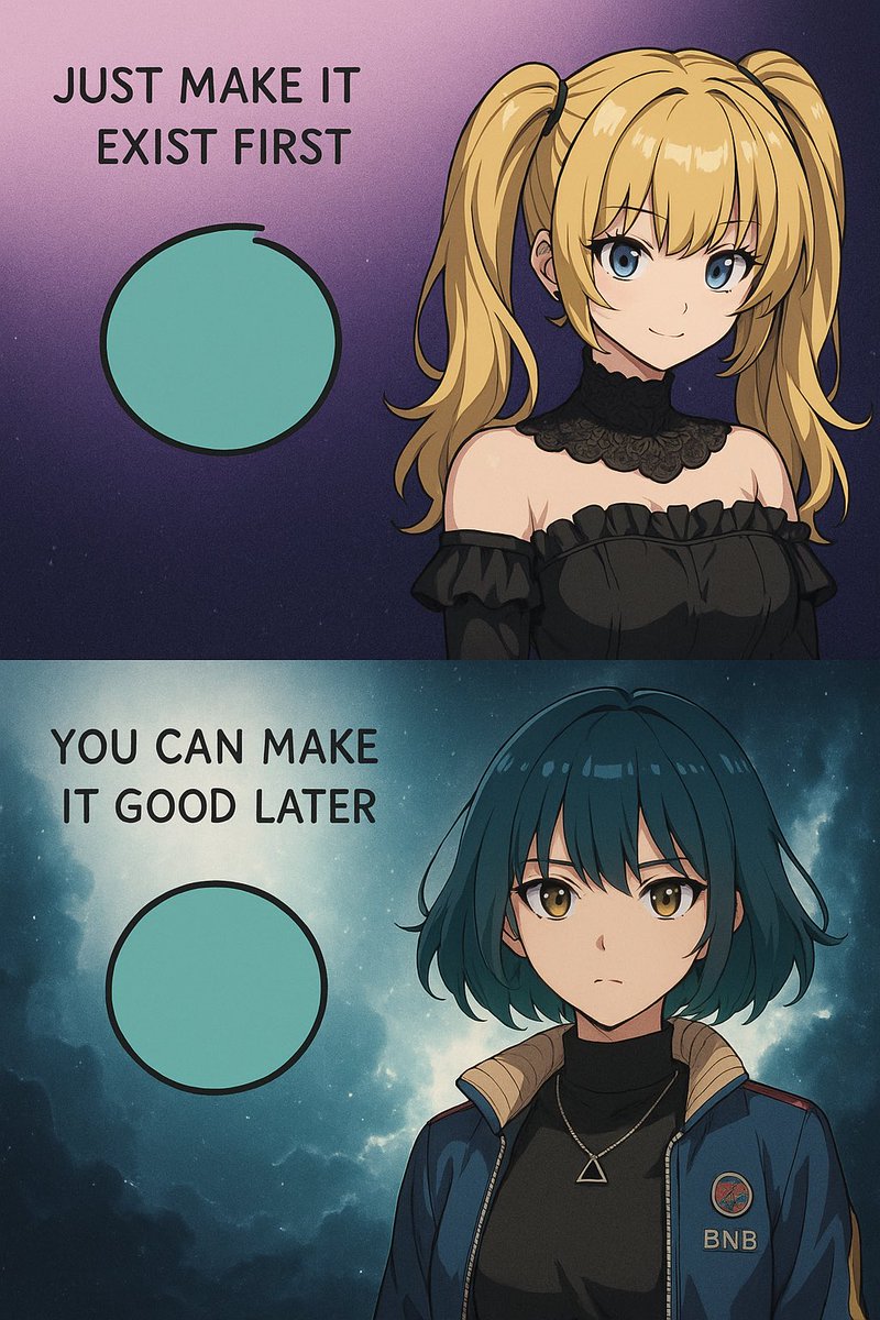 progress starts with action, not perfection.
•“If you get something out there, even if it’s not perfect, you can improve it.”
•“Start now. Optimize later.”
•“The first step is to establish that something is possible; then probability will occur.”

It’s all about creating