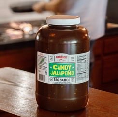 GabrickBBQ's tweet photo. Candy jalapeño barbecue sauce - Now available in 1-gallon jugs. 
Big Texas flavor for every kitchen.

https://t.co/Wpo3nfmsxY

#Restaurants #condiments #texasBBQ #burgers #wings https://t.co/4YhSEqxPN8