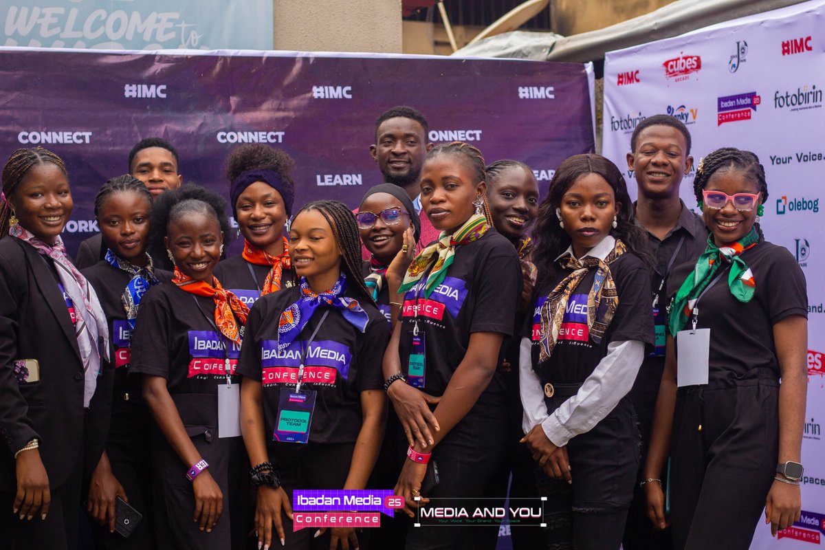 IM_Conference25's tweet photo. Celebrating the overall best Unit at #Imc25 - The Protocol Team...

#Imc25 #Ibadanmediaconference #Imc #Ibadan #Ibadancreatives https://t.co/Duzg1tjWH0