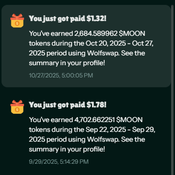 rongon_physio's tweet photo. GMoon dear #crofam
Happy Tuesday!
Thank you wolfswap for being an alpha for the wolfies.
Every week I am getting paid for Amplify engagement. Very juicy rewards for wolfies.
#OctoFFS #MOONDay https://t.co/xfGvHZKb8r