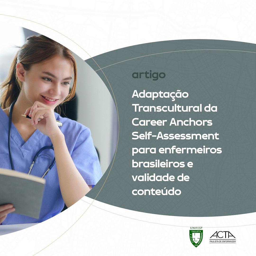 🔔📣 Foi publicado na @ActaPaulistadeEnfermagem

🔗 Leia o texto na íntegra: tinyurl.com/ycx3mp2k

#ActaPaulEnferm #ape #Acta #enfermagem #estudopsicometrico #adaptaçãotranscultural #hospitaisuniversitários #epe #somosepe #epeunifesp