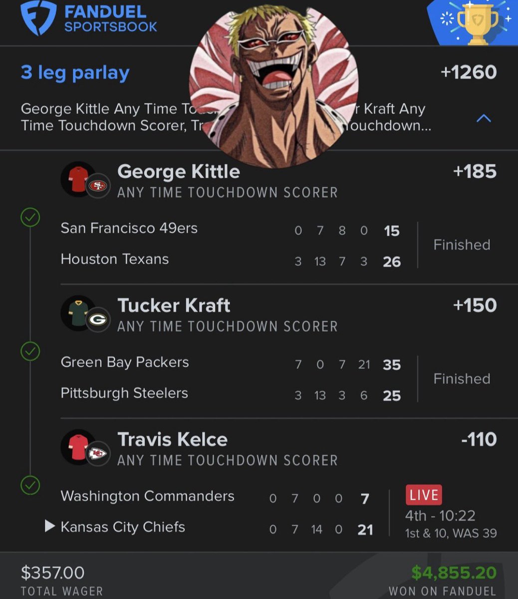 BlazinHotBets's tweet image. $250 TO SOMEONE WHO LIKES+RT💕

$357➡️$4,855🤑🤑 LIGHT WORK

GOT SOME MORE LAYS PENDING RN 
ALREADY CASHED 2️⃣

GET ALL PLAYS 25% OFF LIMITED SPOTS💕⬇️
dubclub.win/r/p/pri-jhcny/…