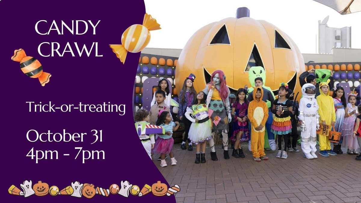 citadel_outlets's tweet image. Get your costumes ready for our Candy Crawl at Citadel Outlets! 🍬

Join us for trick-or-treating fun on October 31 from 4PM–7PM. 
Bring the whole family for sweet treats and plenty of photo ops with Big Jack and the rest of his world! 🎃👻