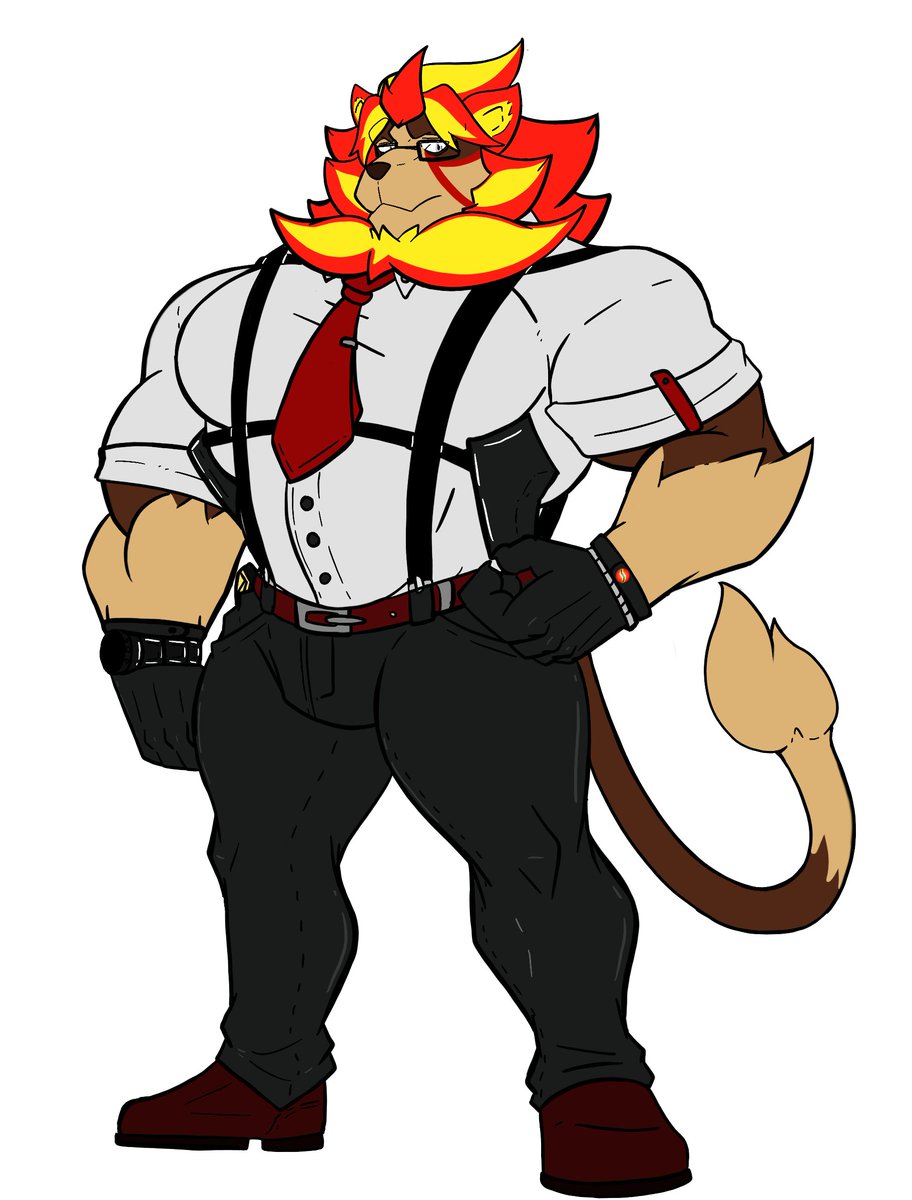 ZBoofsky's tweet photo. Made a pyroar x3 well mega pyroar heheh he's hot 

Nsfw alt later  maybe https://t.co/wFcfsY2DiT