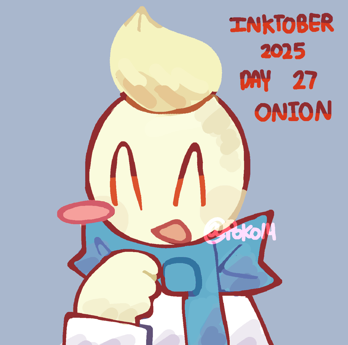 sporkqish's tweet photo. #Inktober Day 27 : Onion
Drew Onion from Steven Universe pretty straight forward the silly
#Inktober2025 #StevenUniverse #onion https://t.co/EM7CiSvVh5