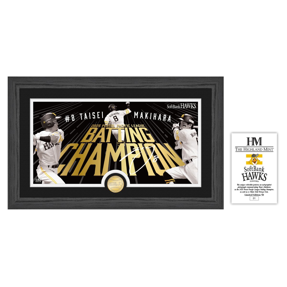 個人タイトルグッズ第2弾🏆🌟 直筆サイン入りプレミアムアイテム