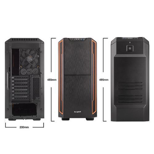 FutureTrekStore's tweet image. Be Quiet! Silent Base 600 Gaming Case with Window, ATX, No PSU, Tool-less, 2 x Pure Wings 2 Fans, Orange Trim futuretrekstore.com/be-quiet-silen… #gamingcases #gaming #computercases