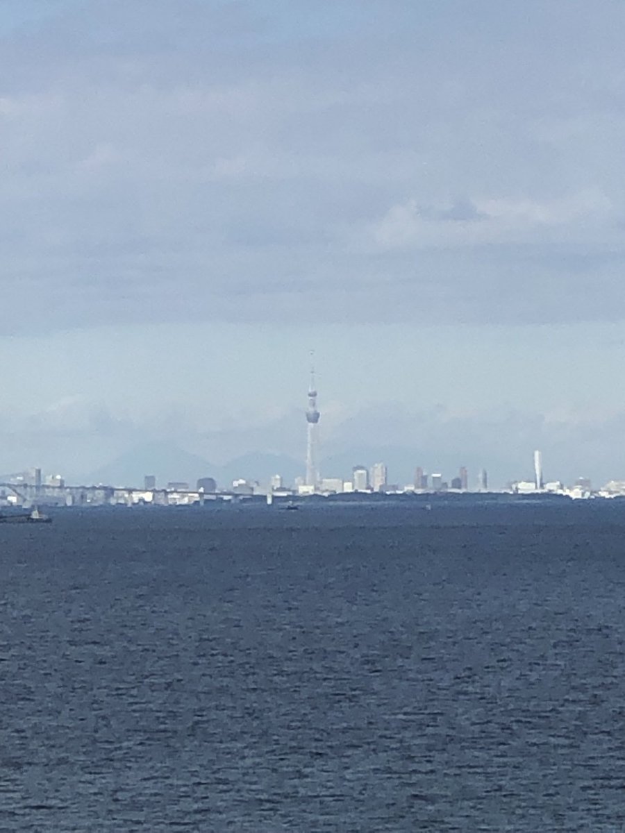 mothke's tweet photo. 初海ほたる
普段知らんけど今日は風そんな無くてムッチャ快適絶景
ついでに初スカイツリー https://t.co/tw6LnLyMek