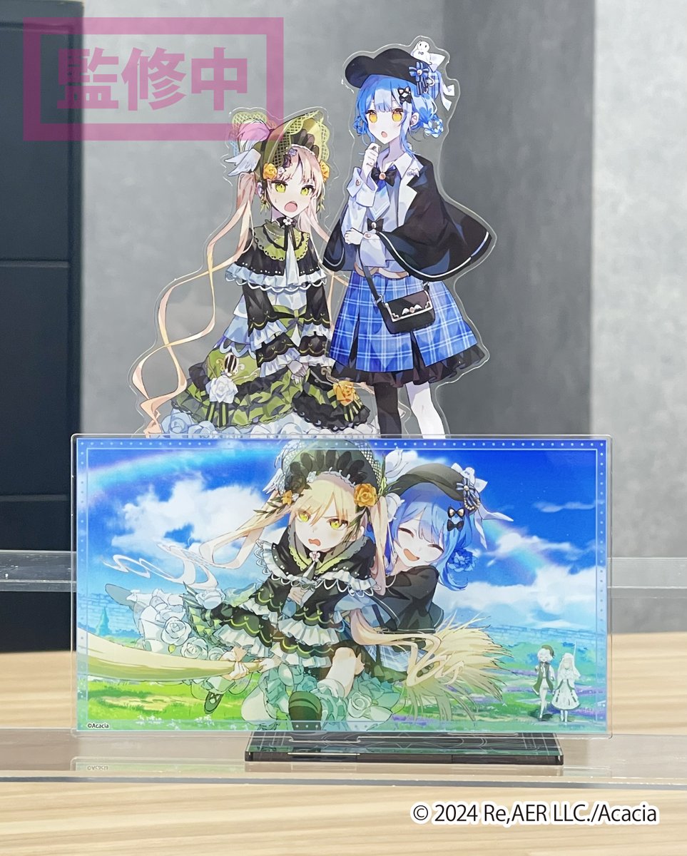 ベルハウスから発売予定の『魔法少女ノ魔女裁判』のグッズのお写真を