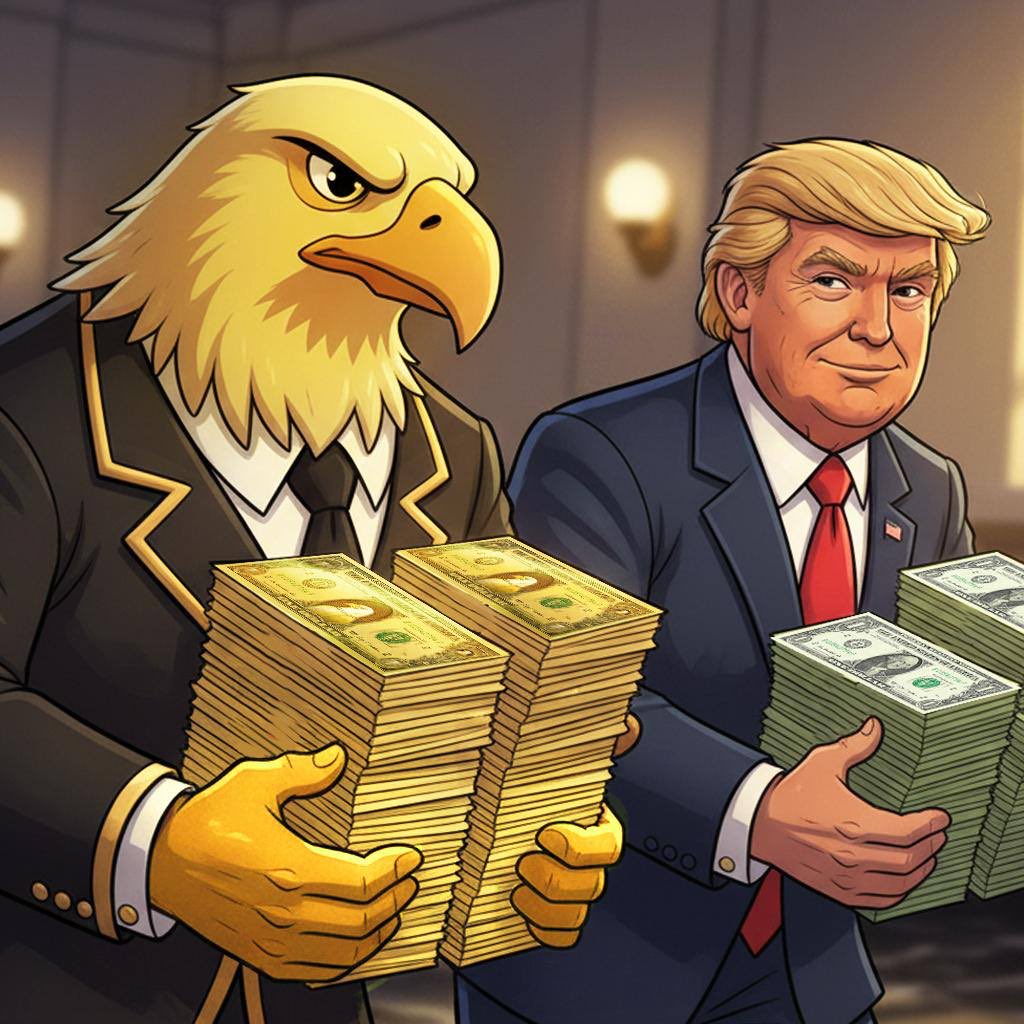 Valor is the symbol of strength, freedom, and the American spirit 🦅🇺🇸

But the truth behind the mysterious eagle will be revealed soon 👀

Keep an eye on our partners for updates.