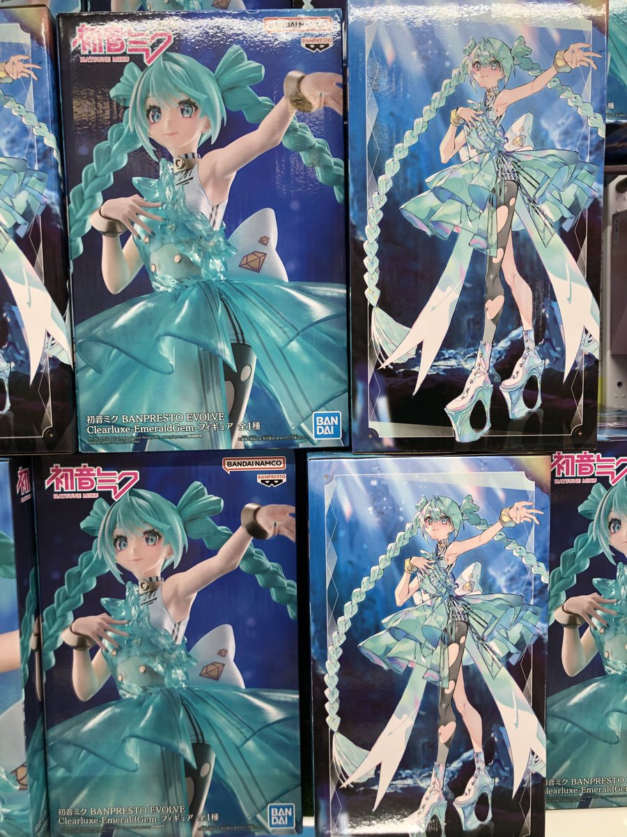 新景品が入荷しました✨⑩ 初音ミク BANPRESTO EVOLVE Clearluxe