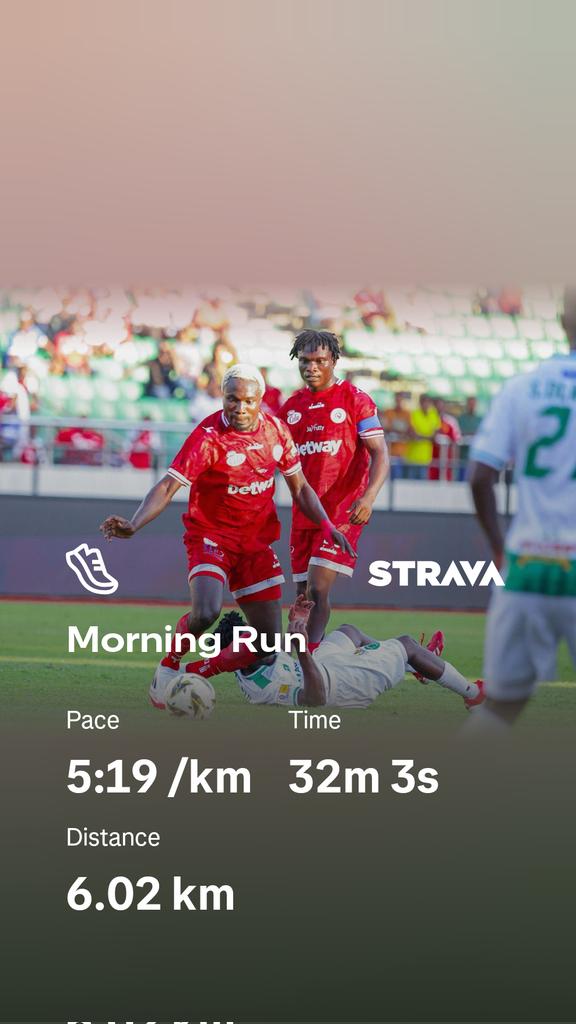 Check out my run on Strava: strava.com/activities/162…
#FetchYourBody2025 
#TOTRunners 
#RunningWithTumiSole 
#IPaintedMyRun 
#NguvuMoja