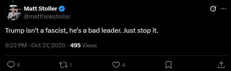 oroligtoctopus's tweet photo. Platner's supporters are telling you who they are (and are not) and what the goal is. https://t.co/Mvde23jLPo