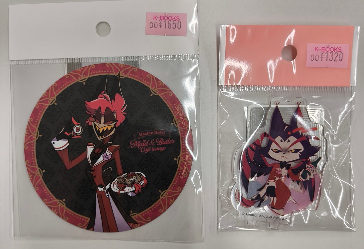 入荷情報】 『#ハズビンホテル』 ○アニメイトカフェ ・コースター