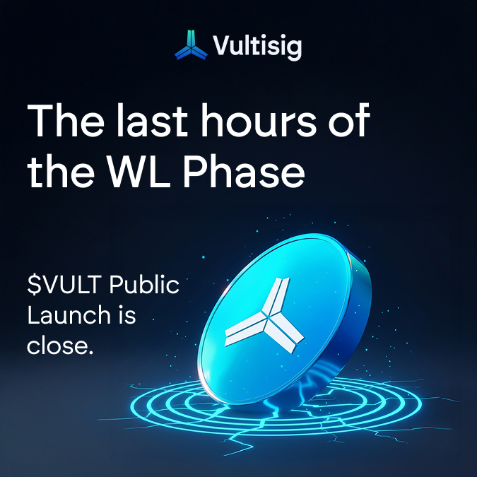 The last hours of the WL are here! 

Well distributed, and on a good trajectory, closing in on public release. 

Soon, the entire community will be able to get their hands on $VULT.

Did you make your WL spot worthwhile? You still have time!