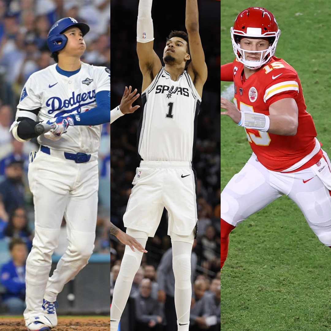 BetMGM's tweet image. - Ohtani
- Wemby
- Mahomes

All going off at the same time tonight

Truly one of the greatest nights to be a sports fan ever