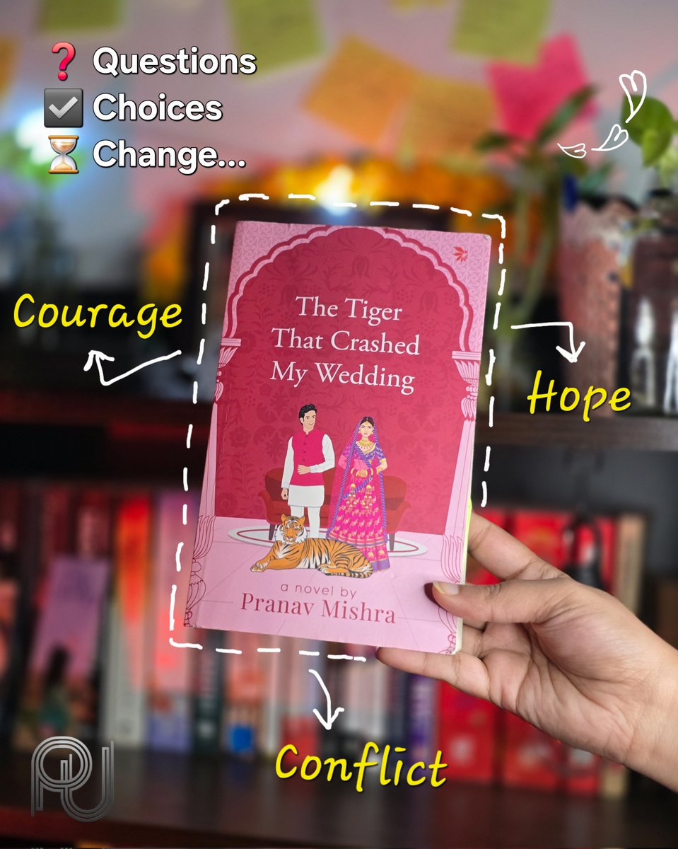 BooksWithPriya's tweet photo. 📚 Book Review: The Tiger That Crashed My Wedding 
Author: Pranav Mishra
Genre: Contemporary Fiction | Magical Realism | Social Commentary

Read complete review https://t.co/TRy5GHTQRZ https://t.co/jXwk9YziRt
