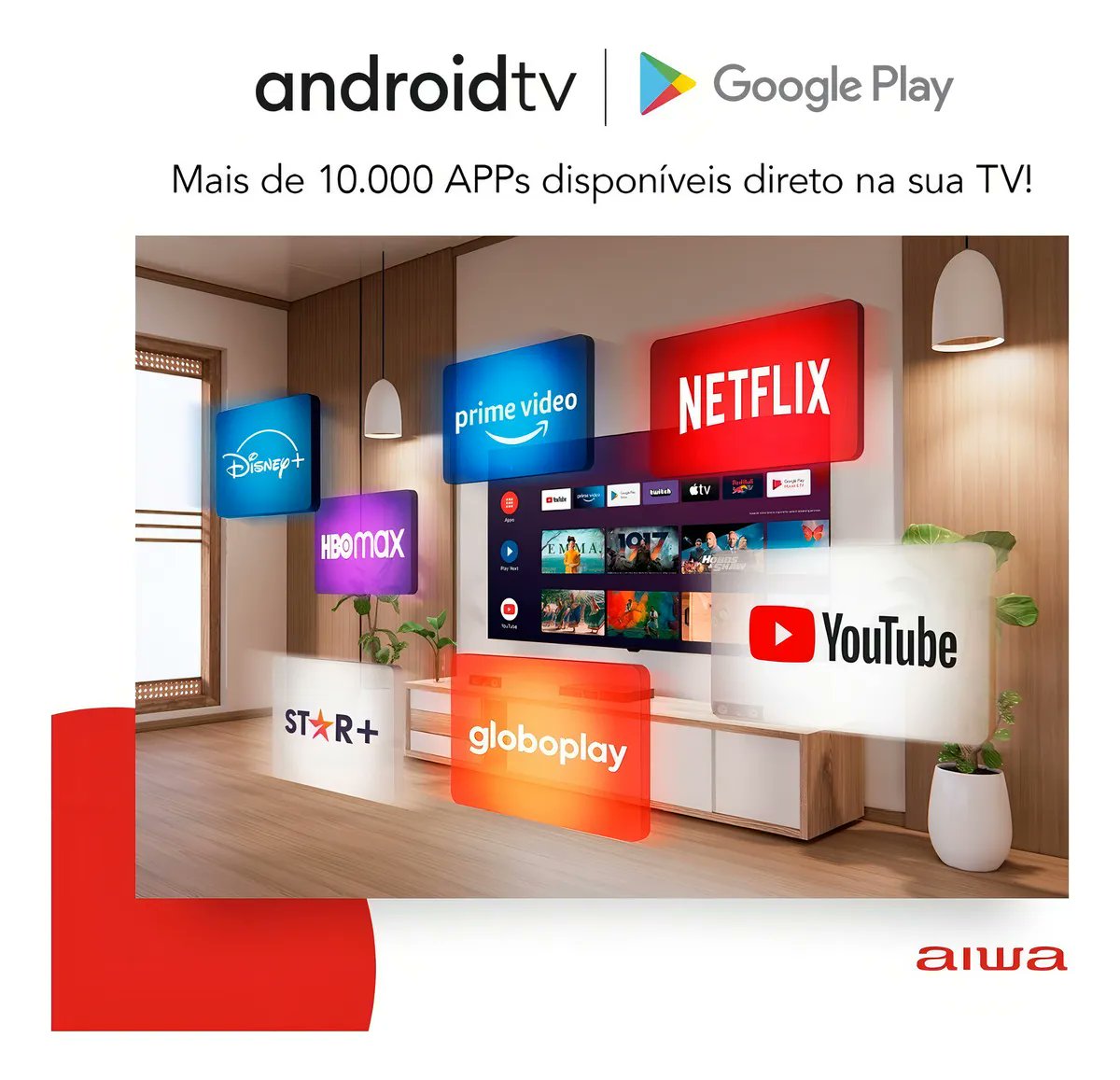 ParadiseBeache2's tweet photo. Smart TV AIWA 55” Android 4K Borda Ultrafina Dolby Vision&Atmos AWS-TV-55-BL-01-A
.
Link do Produto▶️https://t.co/BrxJ11YJyz
,
#tvsmart #Android #tv https://t.co/1P82ynoyQJ