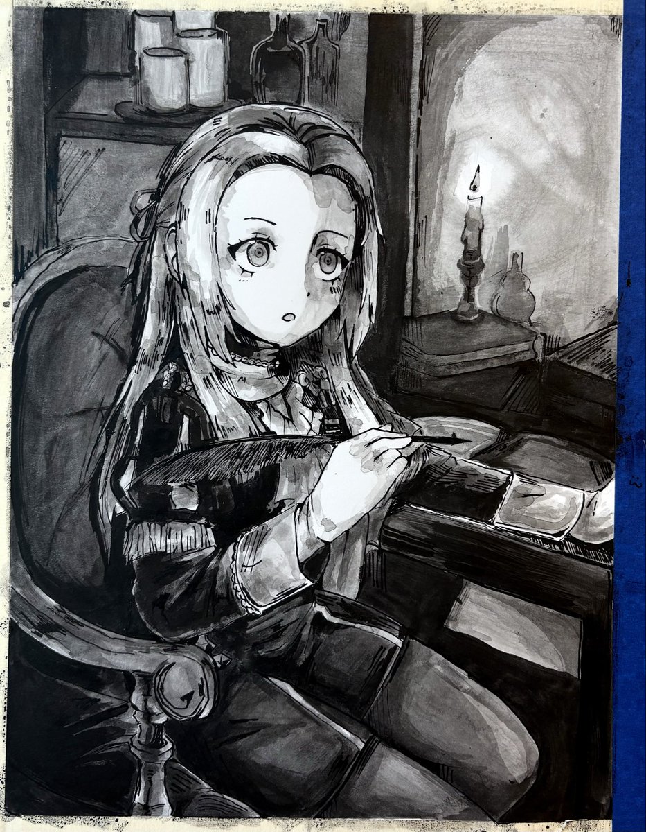 edelgard ink portrait #edelgard #fe3h