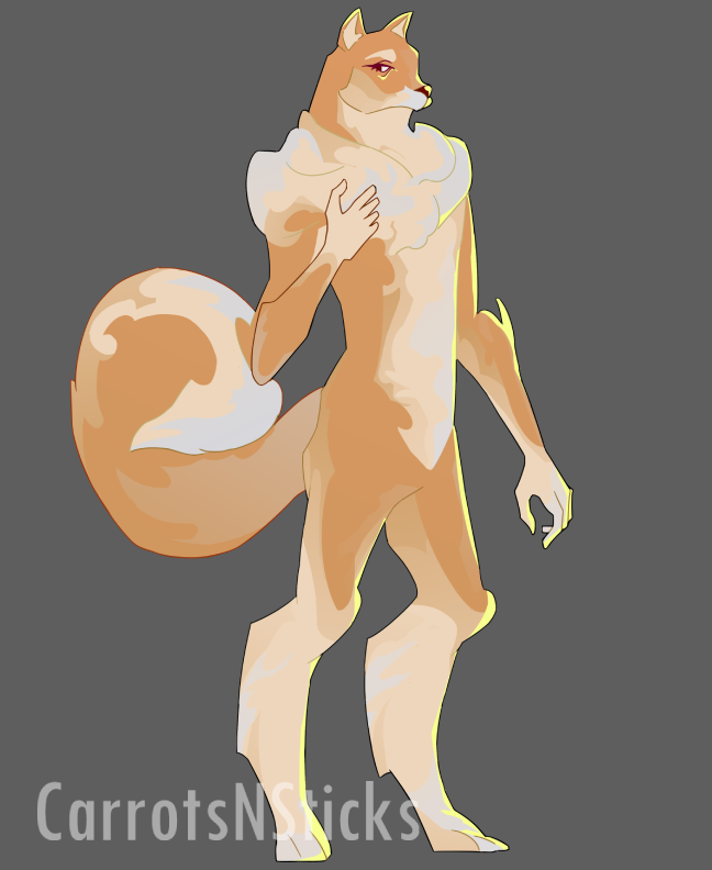 CarrotsNSticks_'s tweet photo. Shibasona! I tried something different with the furry anatomy. https://t.co/ei5Ccm3BBz