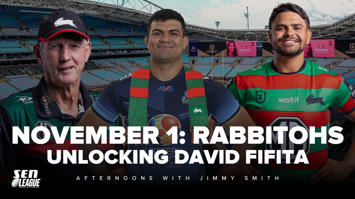 Jimmy Smith presents November 1: Unlocking David Fifita at the Rabbitohs! 

Watch here: youtu.be/wK0MXERRsyM