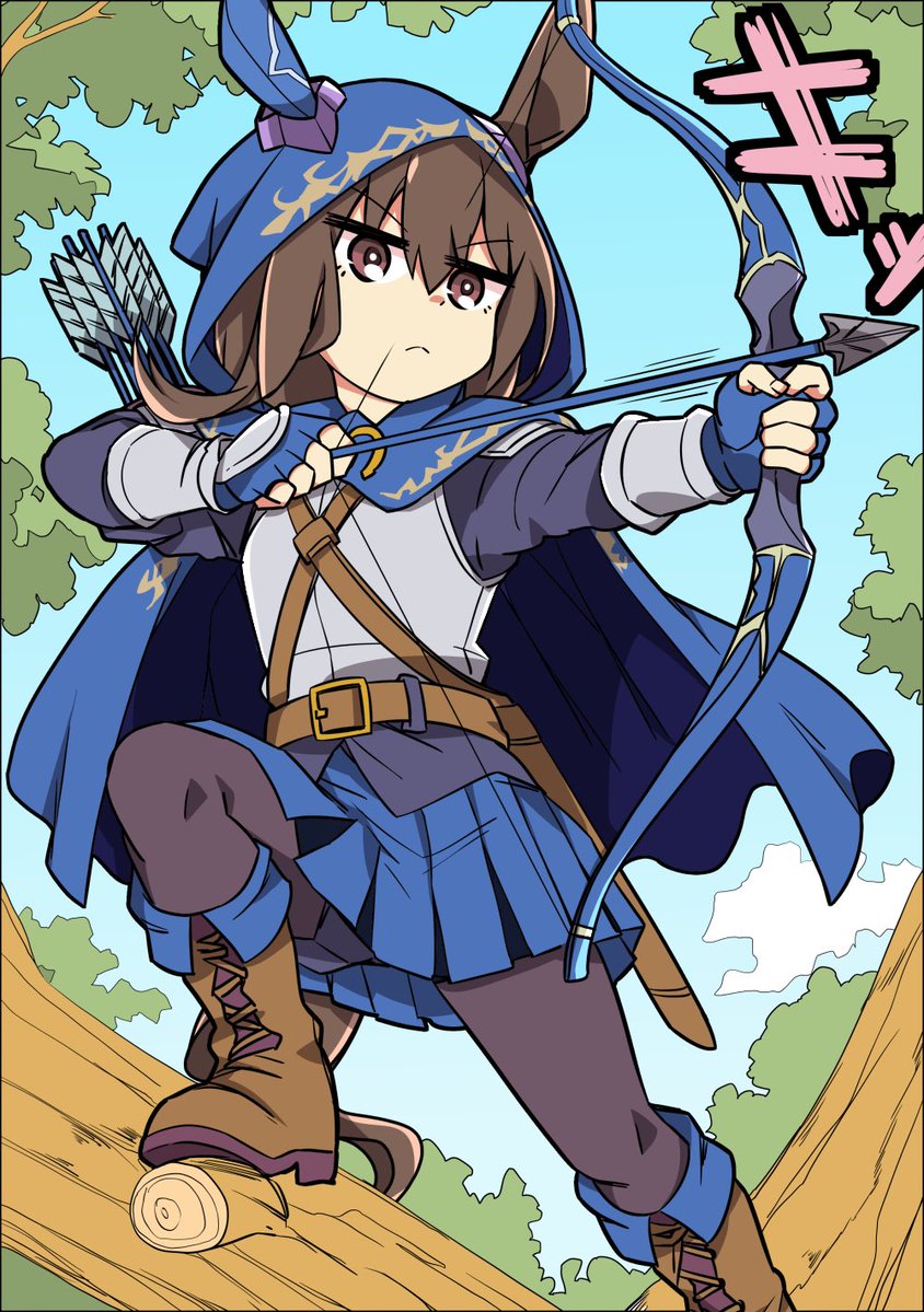 wahiko94's tweet image. アーチャーアヤベさん!