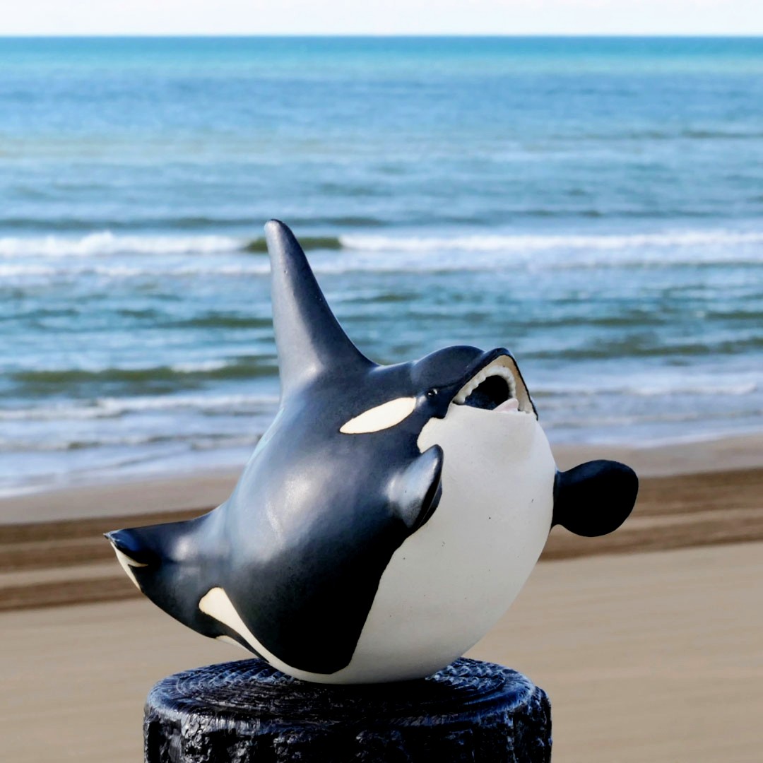 シャチ置物 #シャチ #orca #killerwhale