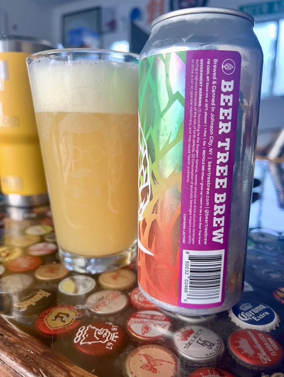 BeerAdviser's tweet photo. 🌳 Vivid Trees V3 – @BeerTreeBrew 

A hazy that hums instead of shouts—citrus, calm, and perfectly smooth.

One sip, you get the picture.
Rating: 4.253 #onesip

#BeerTreeBrewCo #VividTreesV3 #DoubleIPA #HazyIPA #NewEnglandIPA #CraftBeer #TheBeerAdviser #OneSipYouGetThePicture https://t.co/pXc4tDEJfX