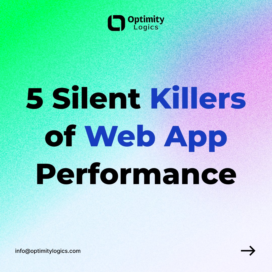 optimitylogics's tweet image. 🚀 Is your web app slowing down without you noticing?
👉 Learn how to identify and fix them before they hurt your business.
See More shorturl.at/Y2SnM
 info@optimitylogics.com
#WebAppPerformance #WebDevelopment #TechOptimization #SpeedMatters #AppPerformance