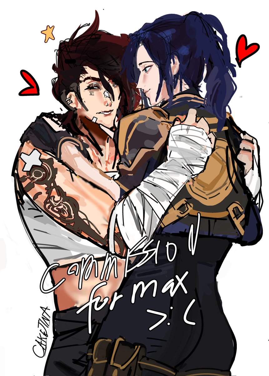 jinx_cake's tweet photo. Commission https://t.co/ZhNIvVH0qN