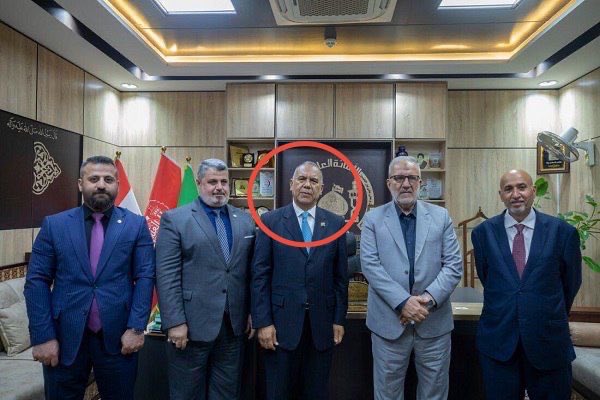 BREAKING!

Venezuela–Iran Connection in Iraq!

The Venezuelan Ambassador to Baghdad, Arturo Aníbal Gallegos Ramírez, reportedly met with Iranian officials to discuss the recent threats issued by President <a href="/realDonaldTrump/">Donald J. Trump</a>’s administration against Venezuela.

The Ambassador was