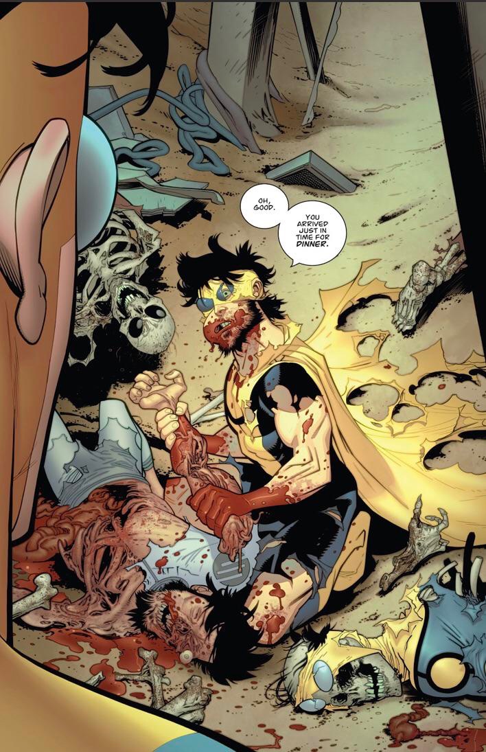 RxinzWrld's tweet photo. “Hungry..He was the worst of us he was a dickhead..”

Mark was eating what was left of a variant

“Huh-!”

mark turned over to the READER

“Oh Good..”

“You arrived just in time for dinner.” https://t.co/8X2UH3uemF