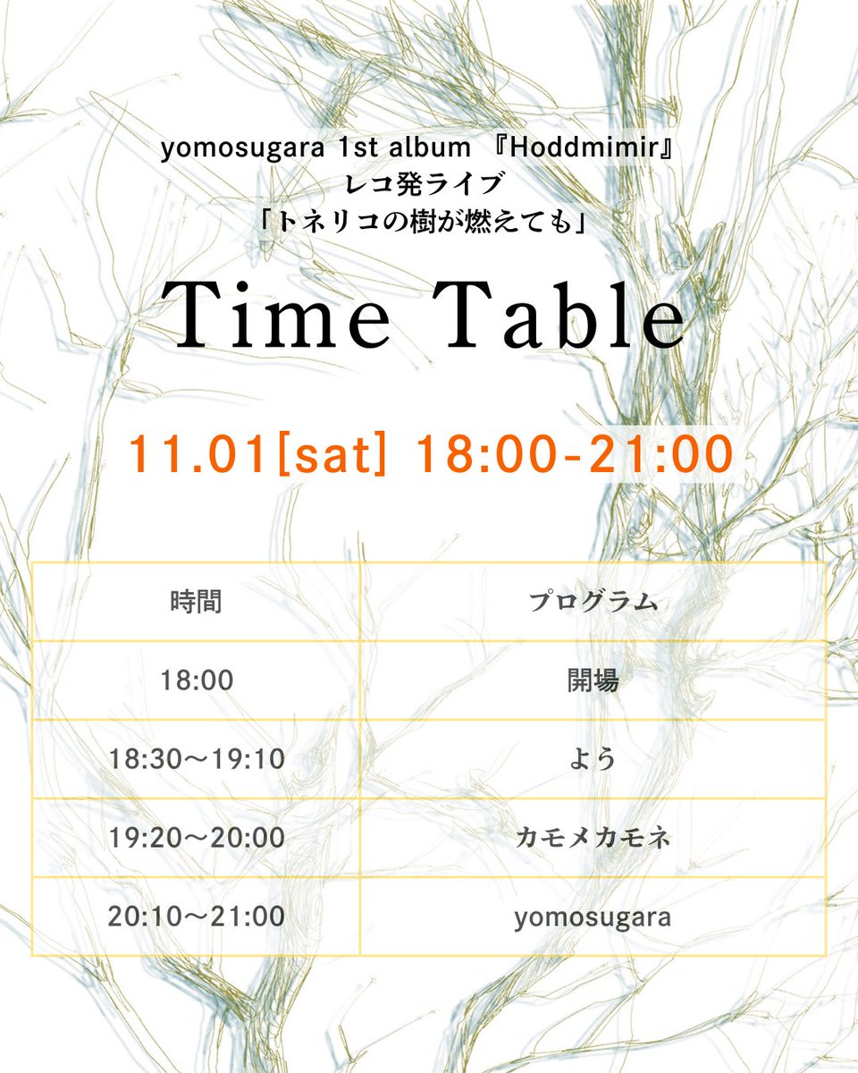 いよいよ今週末はレコ発だ。

自分のためにずっと続けてきたこと。目の前に誰もいなくてもやり続けてきた。今は俺と似た君がいることを知れた。

自分のためにずっとやってるのにさ、君もそこに居てくれたら、やっぱり嬉しいなって思ってしまうんだよ。
もしよかったら来てもらえると嬉しい。よろしく