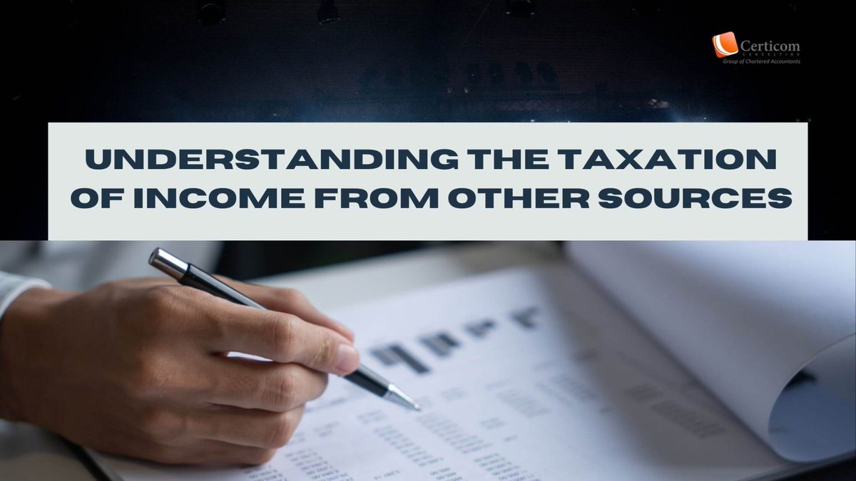 Certicom2's tweet image. Understanding the Taxation of Income from Other Sources

When an income does not neatly fit under the four major heads of income — Salaries, House Property, Profits and Gains from Business or Profession, or Capital Gains 

certicom.in/understanding-…

#IncomeTax #Taxation #IFOS