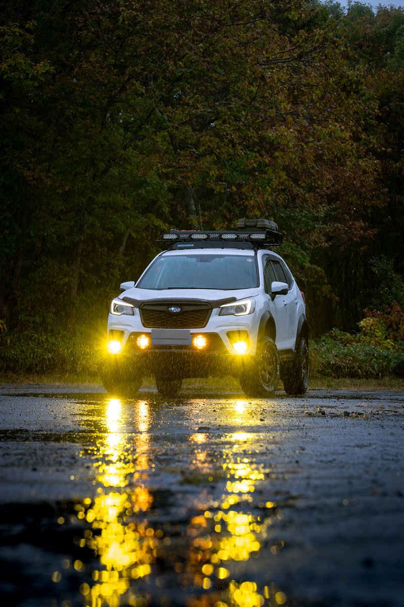 yoh3san's tweet image. こういう写真を撮らせて貰えるのが雨のオフ会の醍醐味だと思うの
#福島フォレスターオフ2025