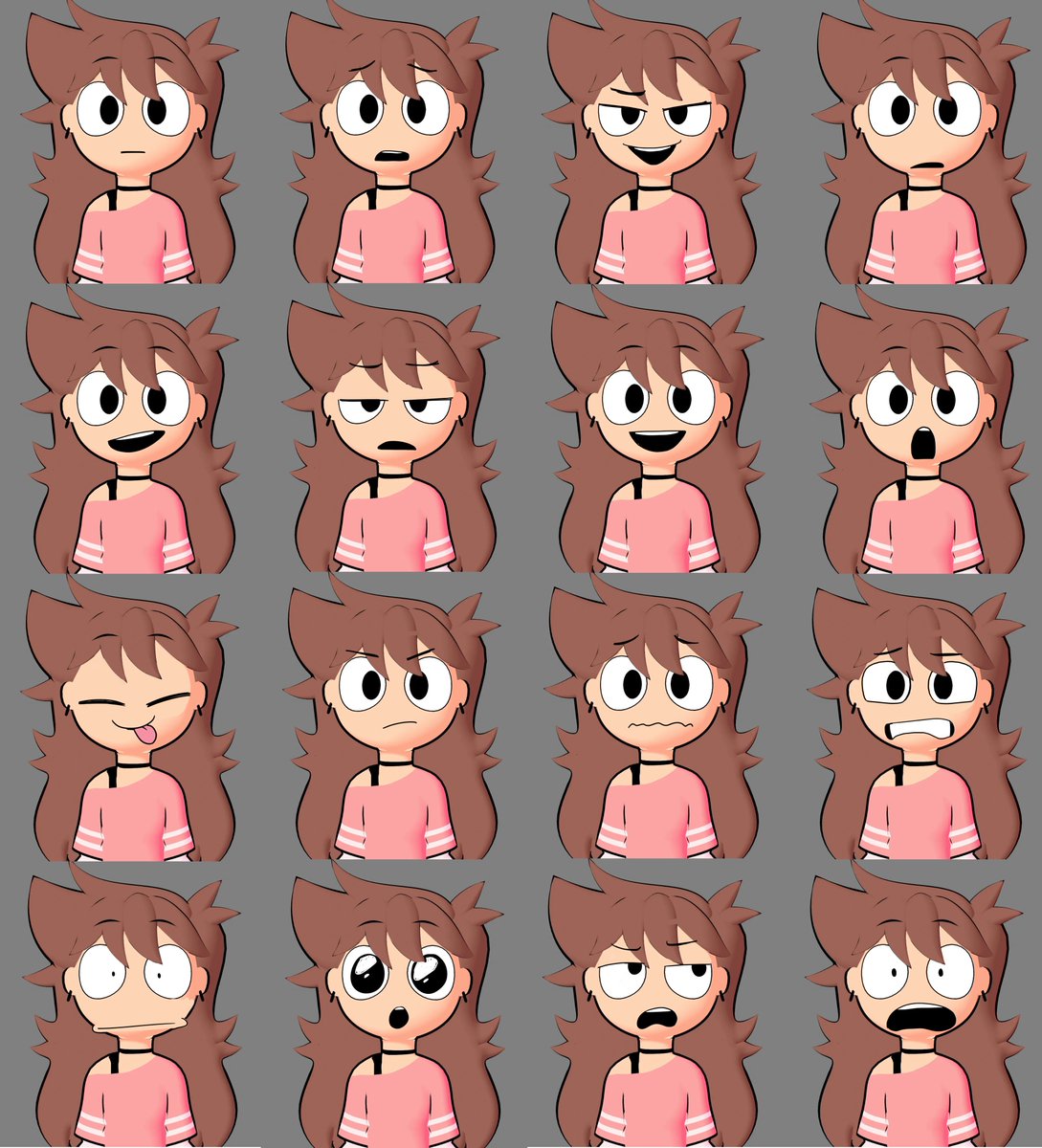 shgurr_yt's tweet image. expressions ;u;