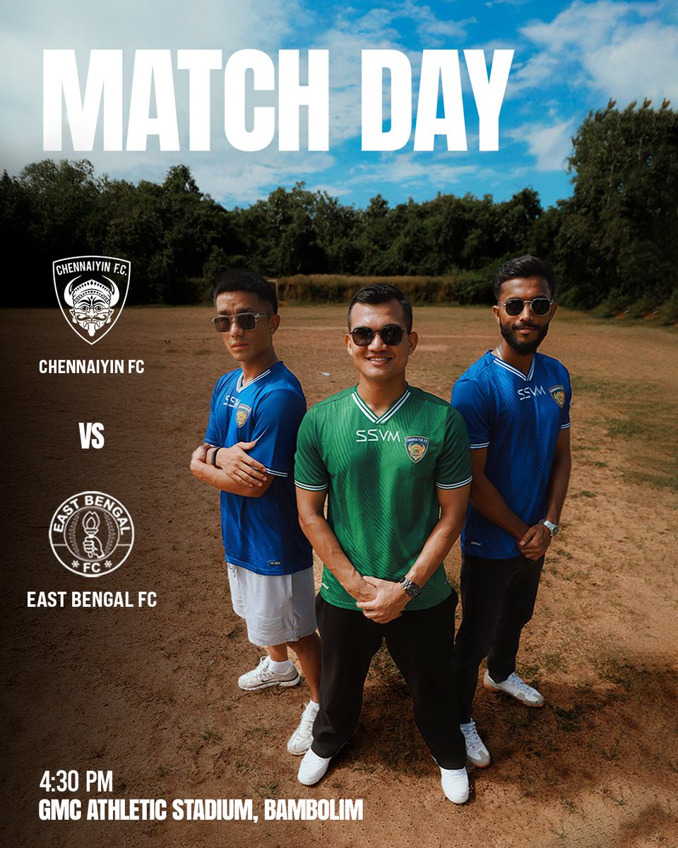 New day. Same spirit. Let's go boys! 💙💪

Watch the Bambolim games from #AIFFSuperCup 2025-26 live on Indian Football’s YouTube channel! 📺

#CFCEBFC #AllInForChennaiyin