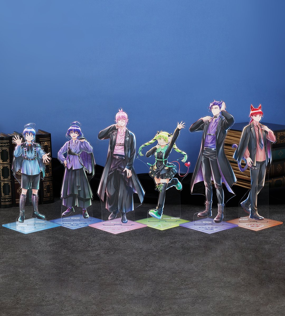 アニメ「魔入りました！入間くん」の一撃コレクション75mm缶バッジが11