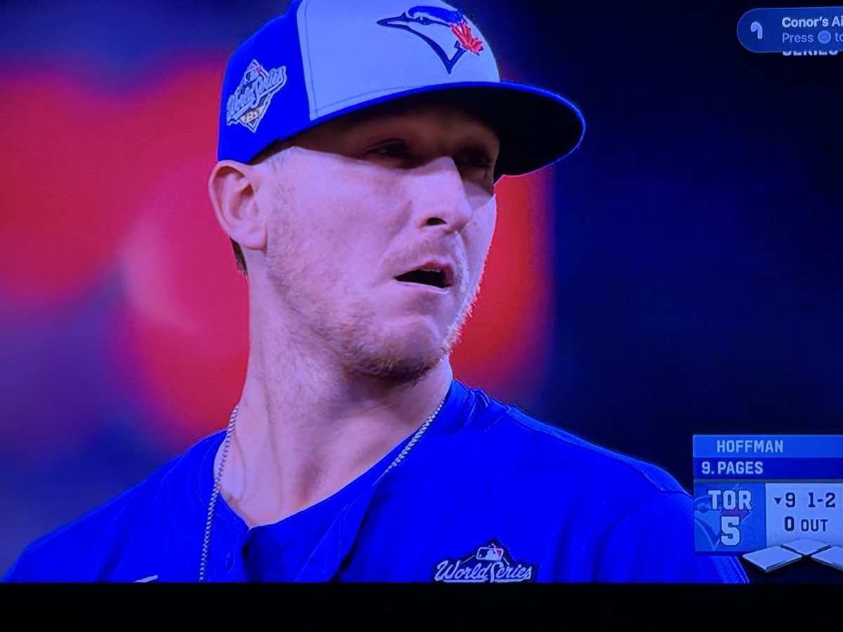Now pitching for Toronto, Troy Tulowitzki.