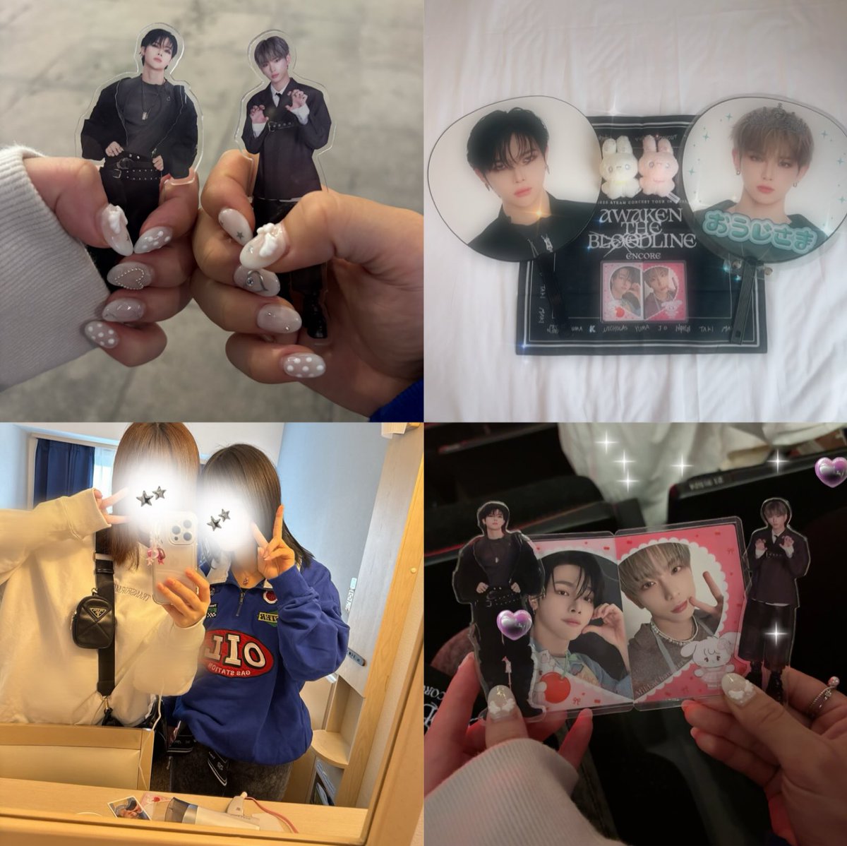 たまアリDay2🌟
2日目スタンドだったんだけど、1日目に全然気づかなかったペンラの演出とか全体が見やすくて感動した🥲本当に楽しかった、、、😇アジツ終わっちゃった🥲時が過ぎるのが早過ぎる😇💫
けろぴのおかげで遠征が本当に楽しいよありがとう😭💝
いつも会ってくれる友達もありがとうっ🥹💖