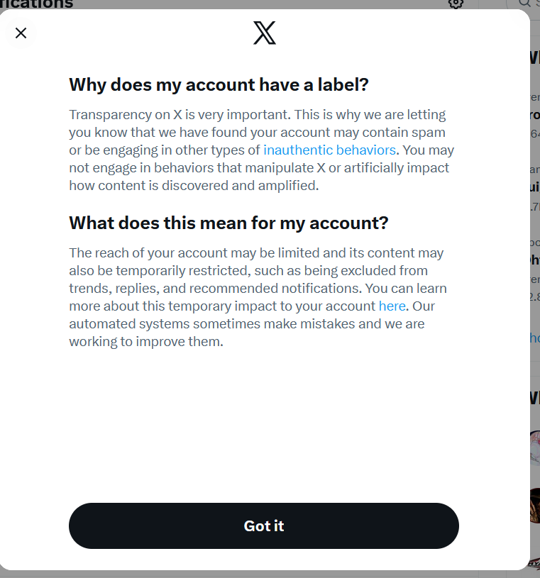 Fuck off <a href="/X/">X</a> - I haven't posted more than a couple of posts in weeks, let alone months.