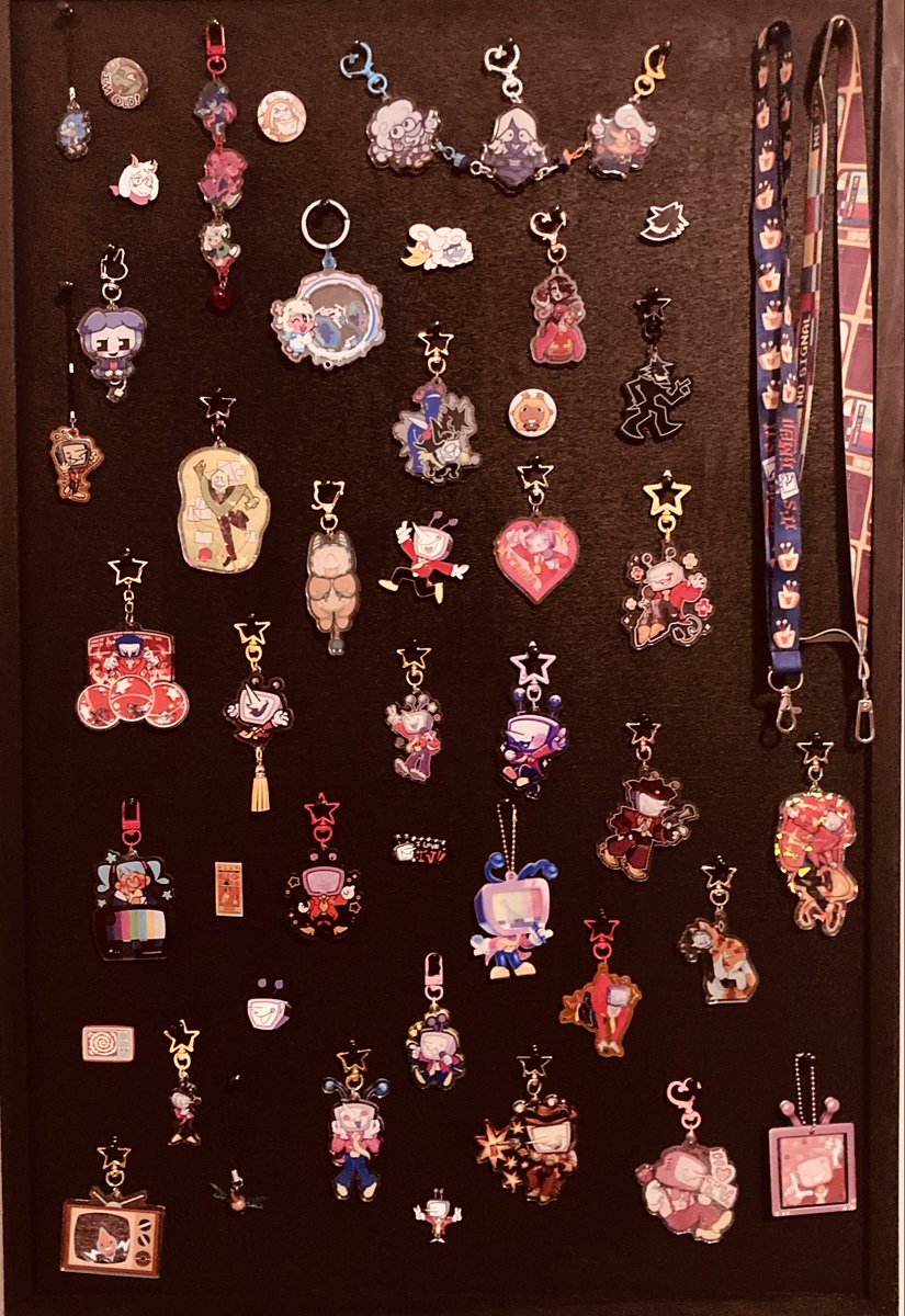 Behold, my (mostly) Tenna wall ❤️❤️