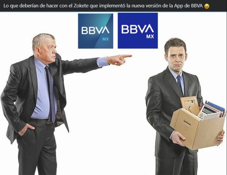 matroloo's tweet photo. @BBVA_Mex  si ya funciona no le muevan 👎👎👎👎 https://t.co/4cATnGELbB