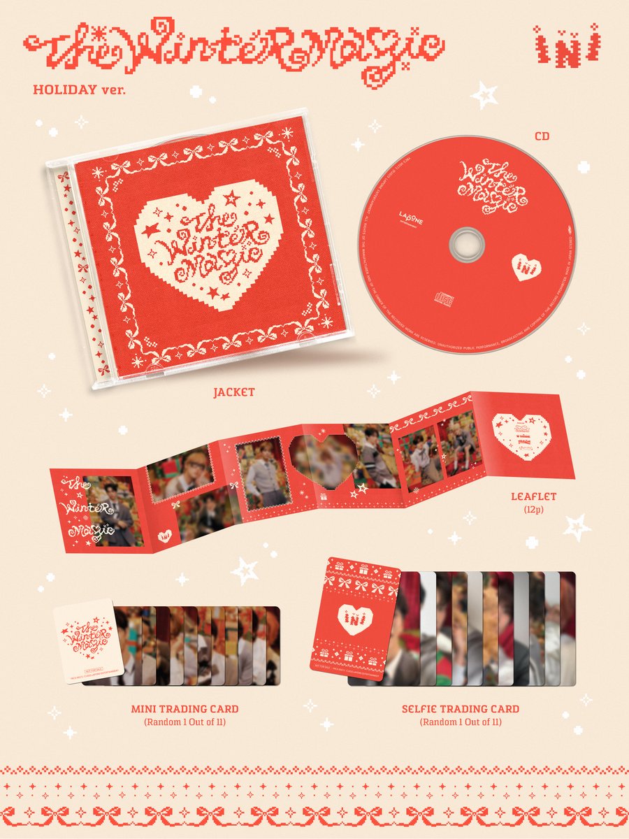 official__INI's tweet image. PACKSHOT âïž:*ïŸ
INI WINTER SINGLE
"THE WINTER MAGIC"
2025.11.19 RELEASE
#INI #INI_THE_WINTER_MAGIC 
#ãŠã£ã³ããž