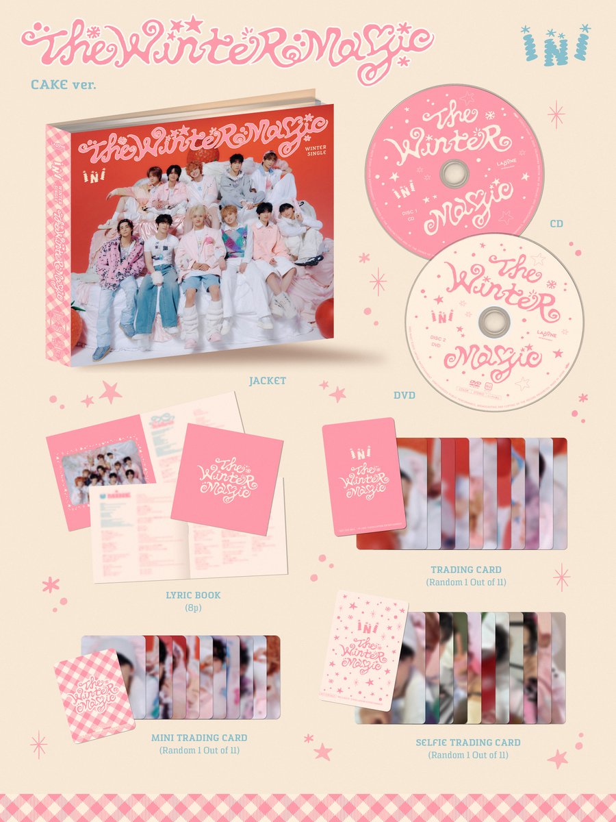 official__INI's tweet image. PACKSHOT âïž:*ïŸ
INI WINTER SINGLE
"THE WINTER MAGIC"
2025.11.19 RELEASE
#INI #INI_THE_WINTER_MAGIC 
#ãŠã£ã³ããž