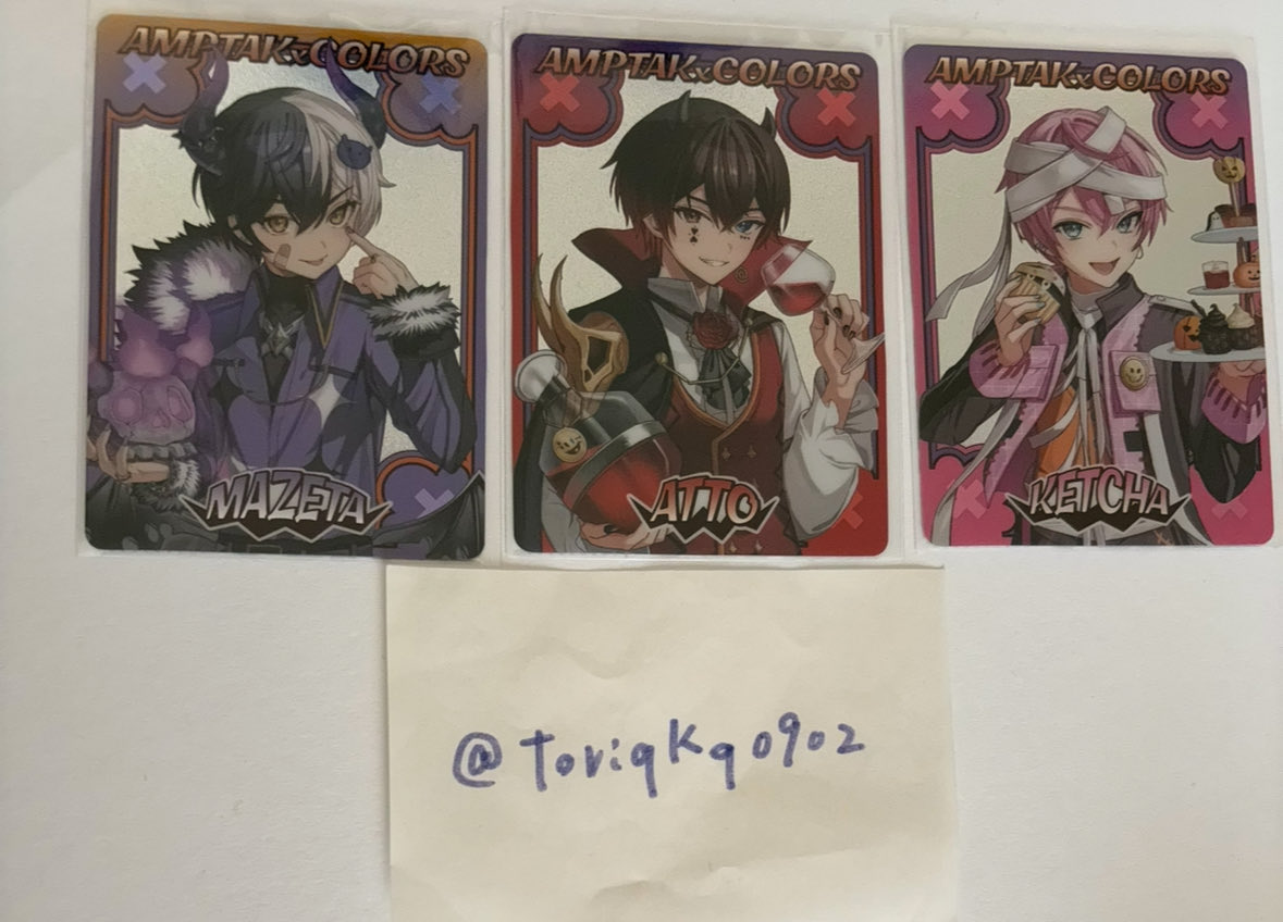 #AMPTAKグッズ交換
 譲  画像
 求  🩵💙
等身、デフォ1枚ずつまとめて交換していただける方優先になります。
郵送での交換です。
御気軽にお声がけください。