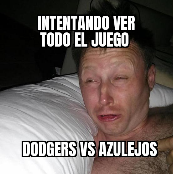 ZuritaCarpio's tweet image. Así las cosas con la #SerieMundial entre #Dodgers y #Azulejos