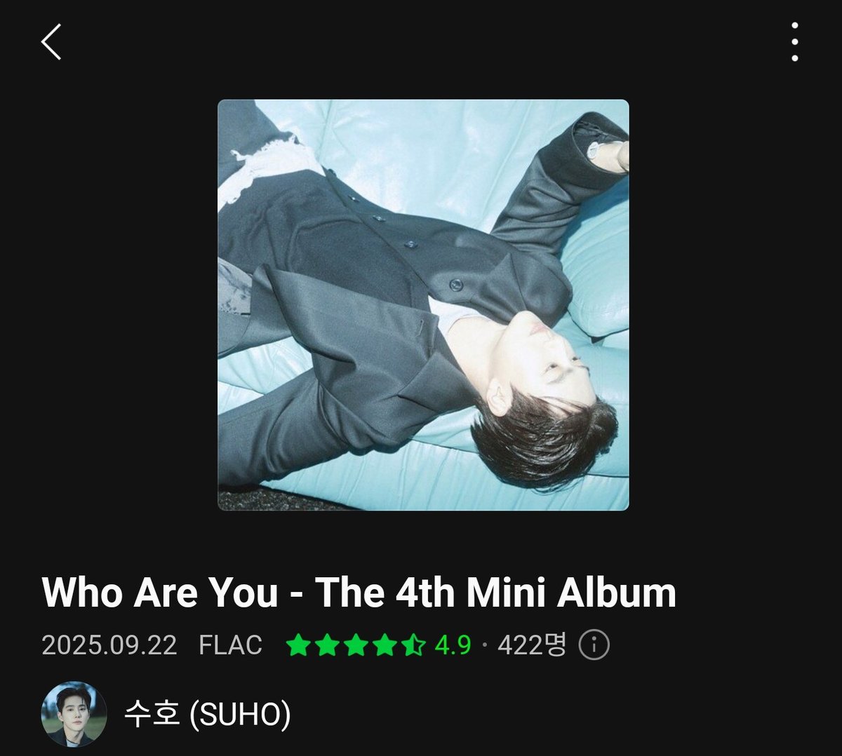 SUHO'S WHO ARE YOU album surpassed 2 million streams on Melon 👏 

#SUHO_WhoAreYou
#WhoAreYou #SUHO #수호